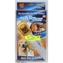 THE INCREDIBLE PET NAIL TRIMMER BY PEDI