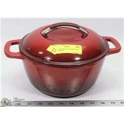 KITCHENAID CAST ENAMEL POT - HOUSEHOLD