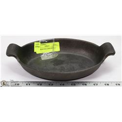 CAST IRON OVAL SERVING DISH