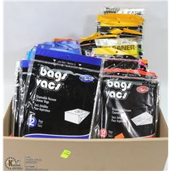 FLAT OF VACUUM BAGS