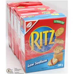5 BOXES OF ASSORTED RITZ CRACKERS