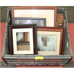 TOTE OF 5 PICTURES INCL JOHN WAYNE, ROBERT BATEMAN