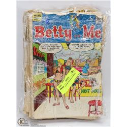 BUNDLE OF 40 VINTAGE COMICS.