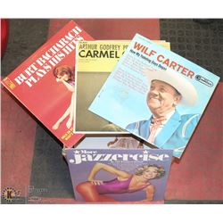 BOX OF LPS RECORDS INCL RITA COOLIDGE, JOHNNY