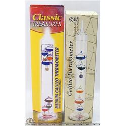 SET OF 2 GALILEO THERMOMETER