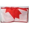 Image 1 : LARGE CANADIAN FLAG IN RED CARRY CASE -