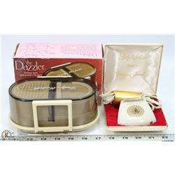 LOT OF 2 VINTAGE LADY SCHICK CROWN JEWEL