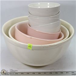 COLLECTION OF BOWLS