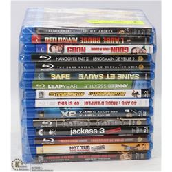 BUNDLE OF 15 BLU-RAY DVDS INCL. CAPTAIN
