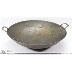 LARGE WOK WITH HANDLES