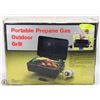 Image 1 : NEW PORTABLE PROPANE GAS OUTDOOR GRILL.