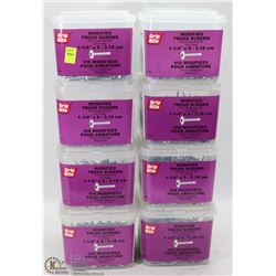 8 TUBS OF MODIFIED TRUSS SCREWS