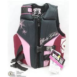BODY GLOVE WOMENS LIFE JACKET SIZE MEDIUM
