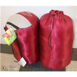 2 COLEMAN SLEEPING BAGS