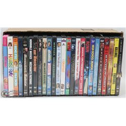 LOT OF 25 DVD MOVIES.