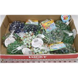 FLATS OF MARBLES VARIOUS TYPES AND SIZES