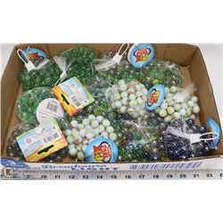 FLATS OF MARBLES VARIOUS TYPES AND SIZES