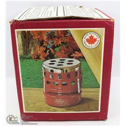 VINTAGE COLEMAN QUICK-LITE CATALYTIC HEATER.