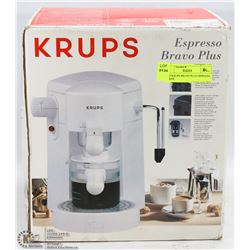 NEW KRUPS BRAVO PLUS ESPRESSO MAKER
