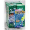 Image 1 : 4 -300ML OPTIFREE CONTACT SOLUTIONS  AND 1 SOLO