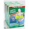 Image 1 : 3 -TWOPACKS  OPTIFREE CONTACT SOLUTIONS REPLENISH