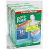 Image 1 : 3 -TWOPACKS  OPTIFREE CONTACT SOLUTIONS REPLENISH