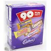 Image 1 : 2 BOXES OF 90 CADBURY'S  FUN TREATS MINI
