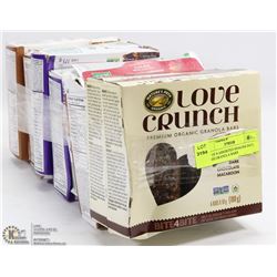 LOT OF 8 ASSORTED SNACKS INCL KASHI GRANOLA BARS