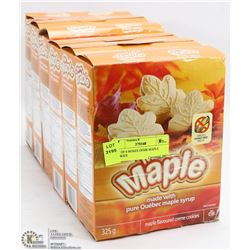 LOT OF 6 BOXES OF MR MAPLE COOKIES