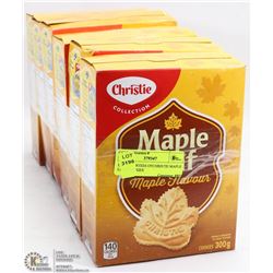 LOT OF 6 BOXES OF CHRISTIE MAPLE LEAF COOKIES