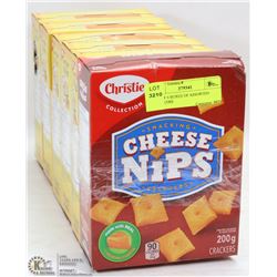 LOT OF 6 BOXES OF ASSORTED CRACKERS