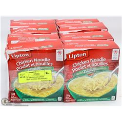 LOT OF 8 BOXES OF LIPTON CHICKEN NOODLE SOUP PACKS
