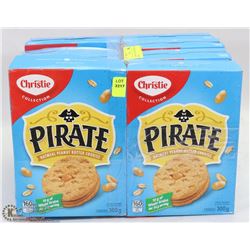 LOT OF 8 BOXES OF CHRISTIE PIRATE COOKIES