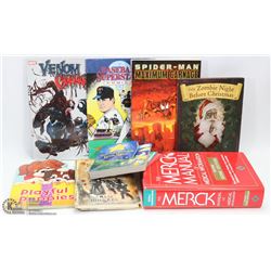 NEW BOOKS AND COMICS