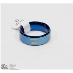 BATMAN LOGO RING SZ 9