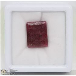 #7-NATURAL RED RUBY LOOSE GEMSTONE 19CT