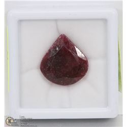 #10-NATURAL RED RUBY LOOSE GEMSTONE 21.5CT