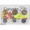 Image 1 : 2016 UNCIRCULATED COIN SET ISSUED FROM MINT