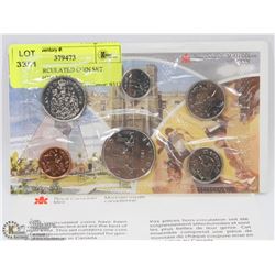 1981 UNCIRCULATED COIN SET ISSUED FROM MINT