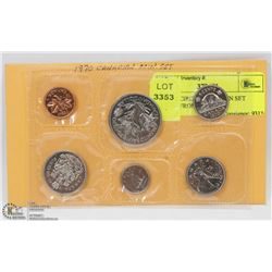 1970 UNCIRCULATED COIN SET ISSUED FROM MINT