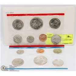 1980P & 1980D UNCIRCULATED COIN SET FROM USA MINT