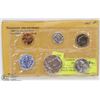 Image 1 : 1964P USA  UNCIRCULATED COIN SET ISSUED FROM MINT
