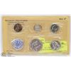 Image 1 : 1963P USA  UNCIRCULATED COIN SET ISSUED FROM MINT