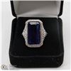 Image 1 : BLUE  FASHION WOMEN WEDDING STYLE RING