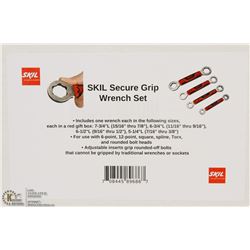 NEW SKIL SECURE GRIP WRENCH SET