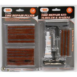 NEW 18PCS TIRE REPAIR KIT