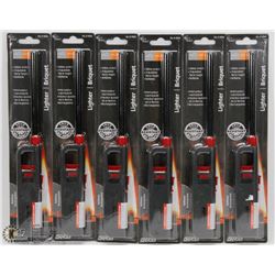 LOT OF 6 NEW BARBECUE LIGHTERS
