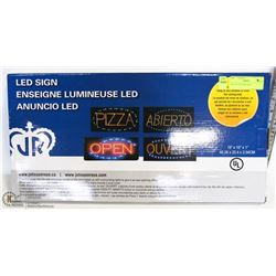 19" X 10" LED OPEN SIGN