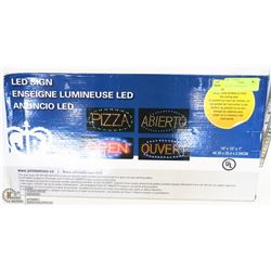 19" X 10" LED OPEN SIGN