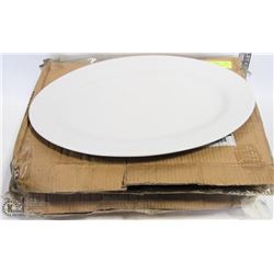 18" REGULAR PLATTERS - LOT OF 6